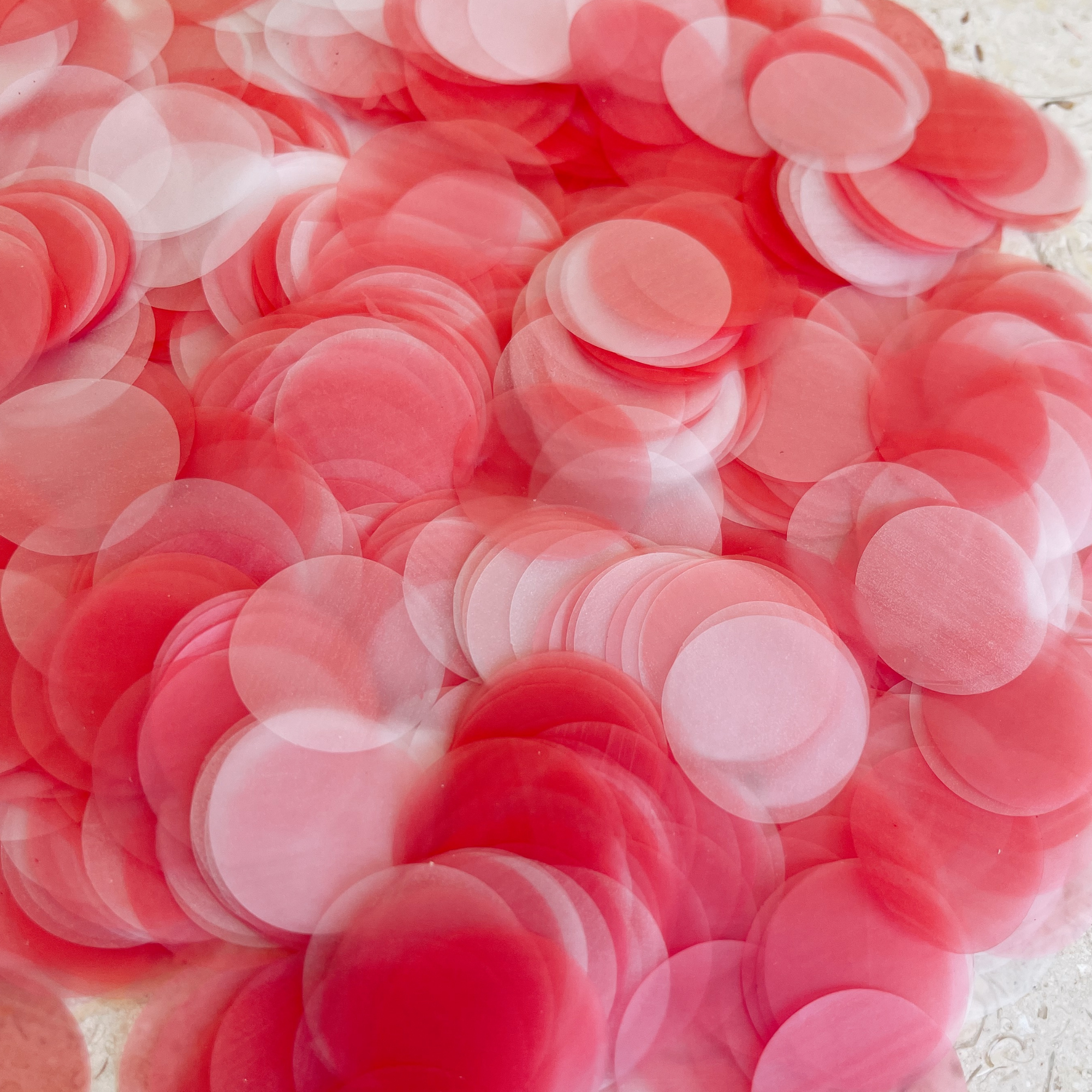 Marshmallow Rice Paper Confetti