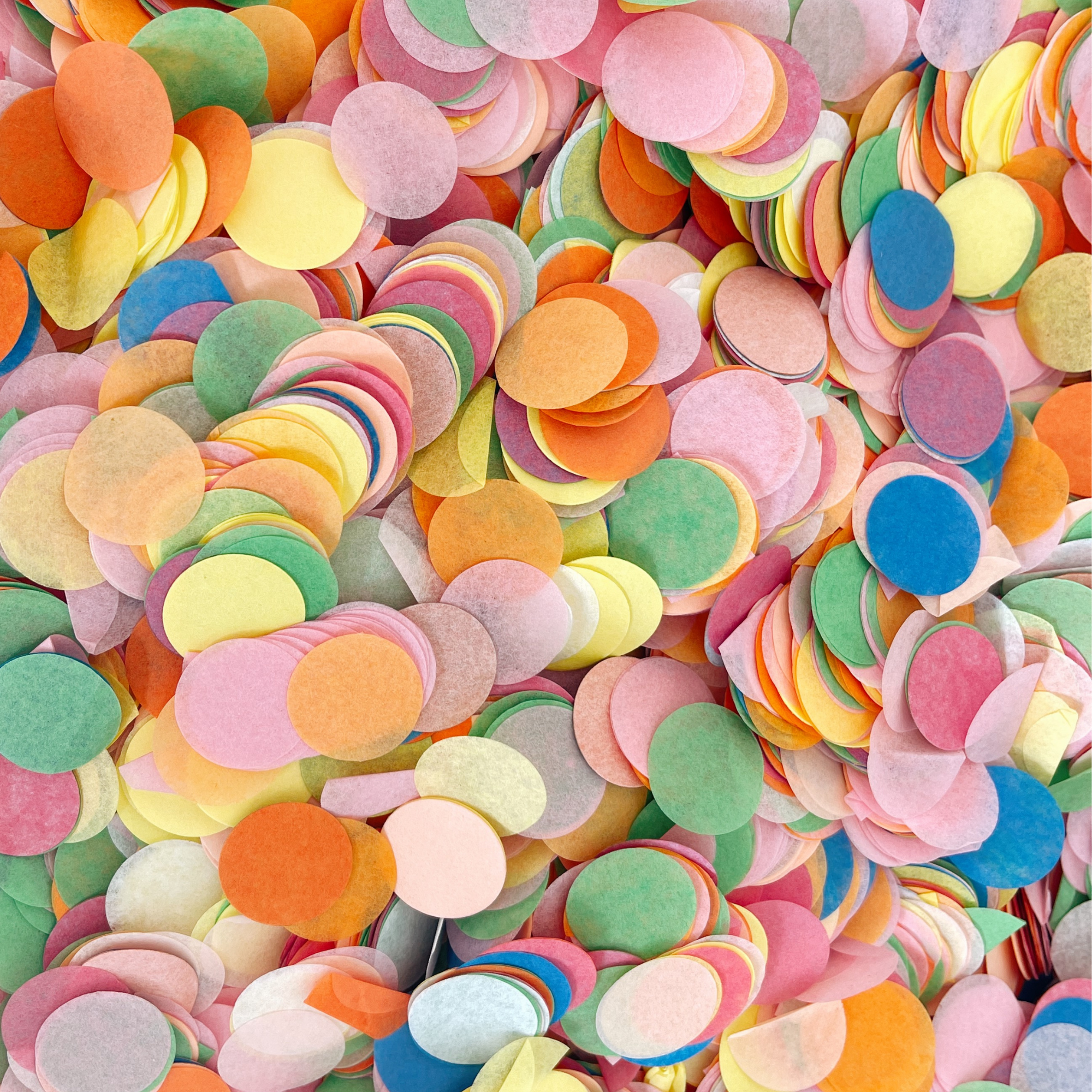 Rainbow Tissue Paper Confetti