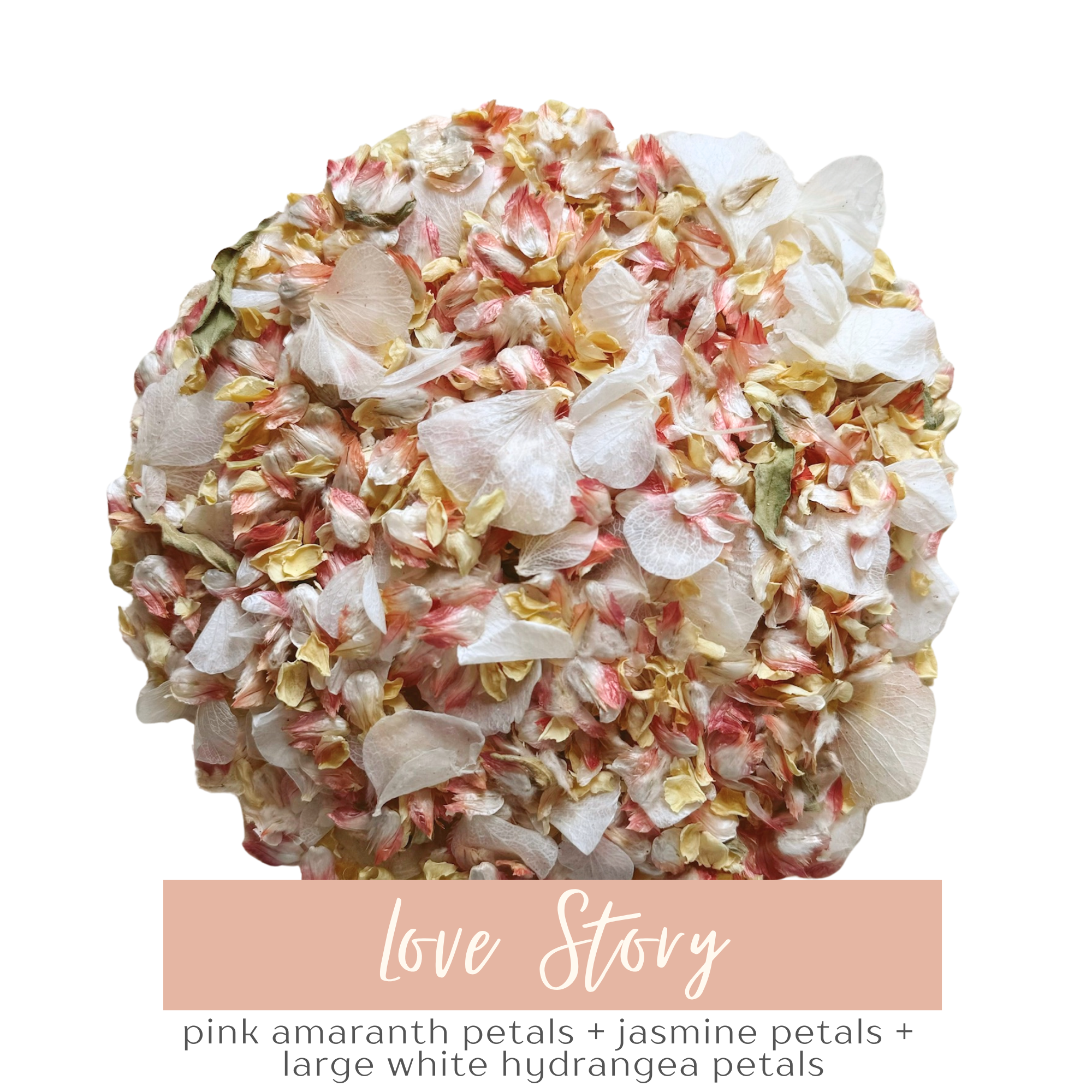 Love Story | Biodegradable Dried & Preserved Flower Confetti