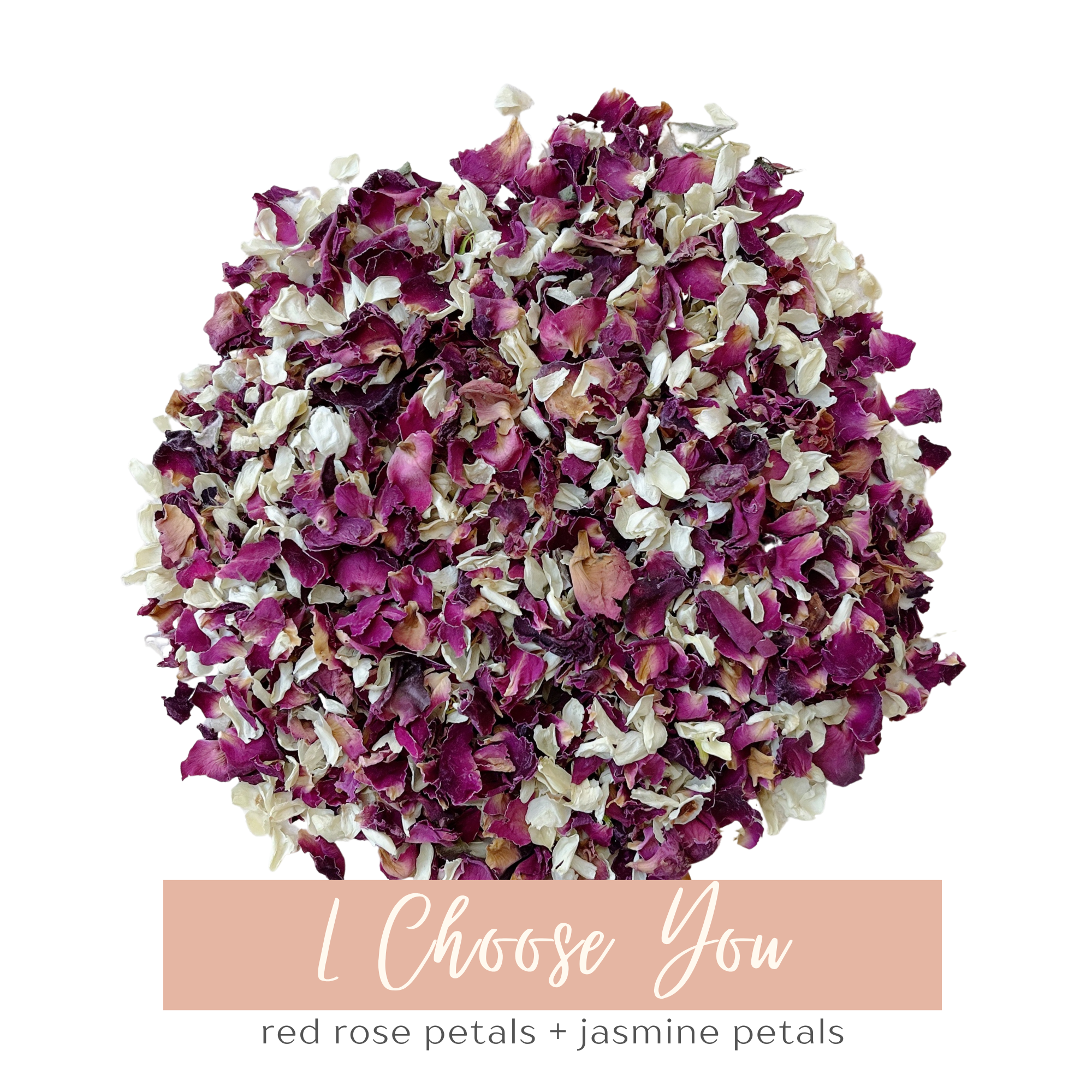 Flower Confetti + Cones | I Choose You