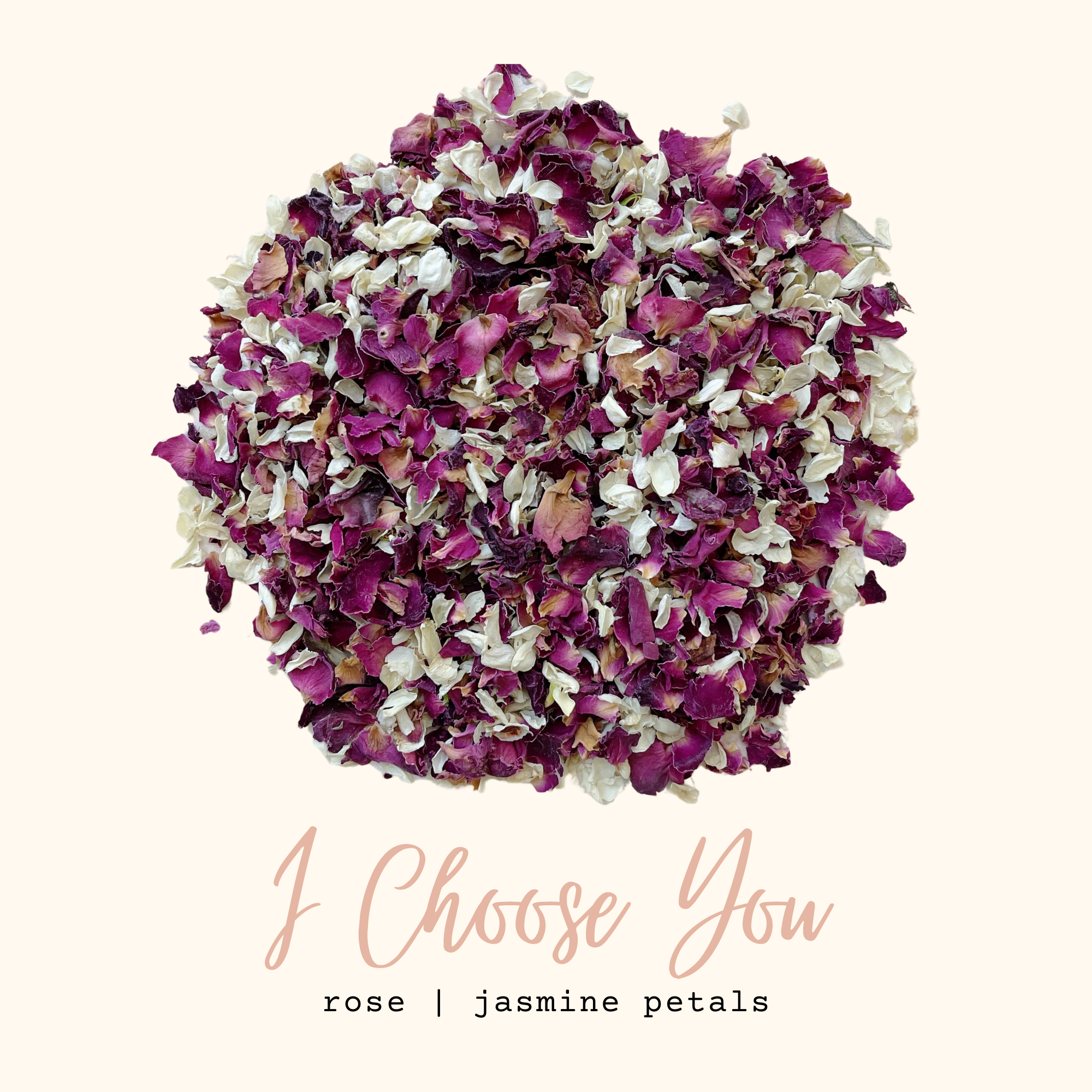 Flower Confetti + Cones | I Choose You