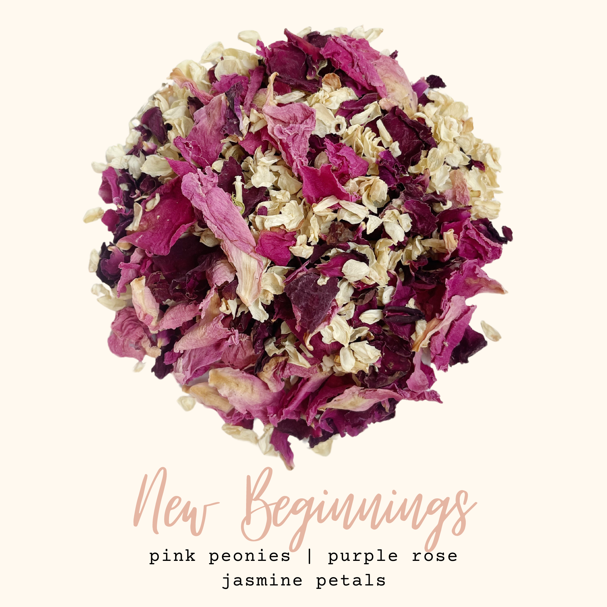Flower Confetti + Cones | New Beginnings