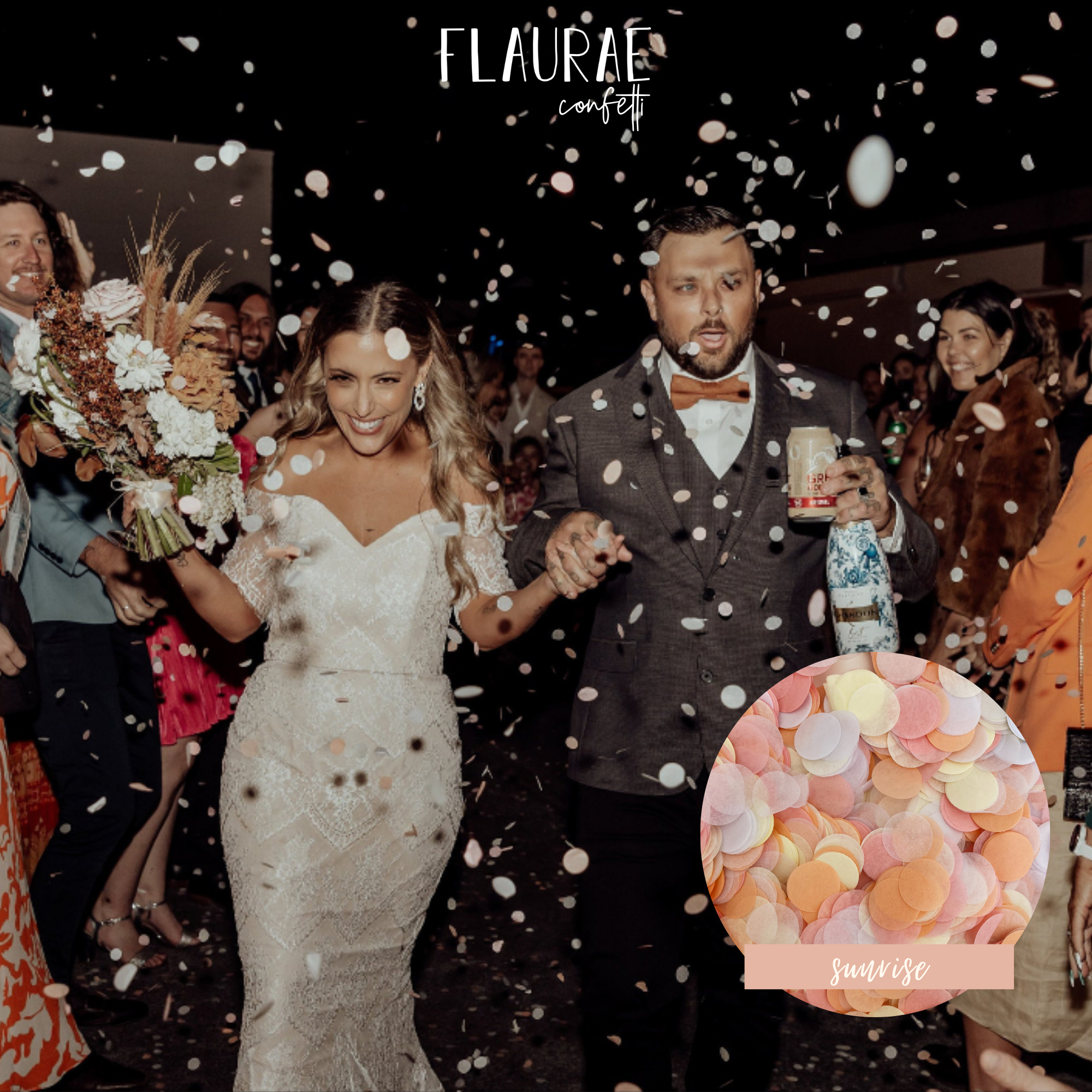 Sunrise Tissue Paper Confetti