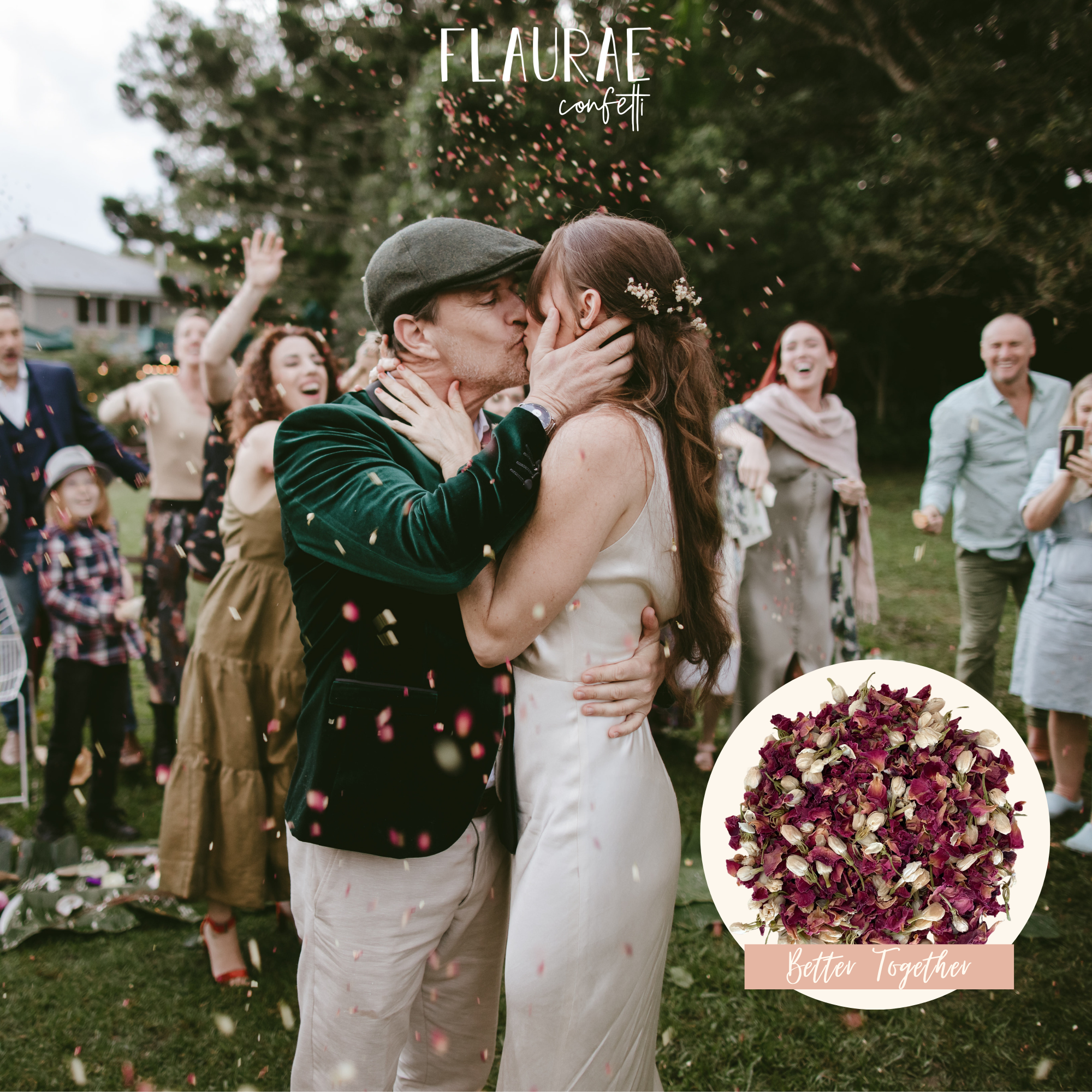 Flower Confetti + Cones | Better Together
