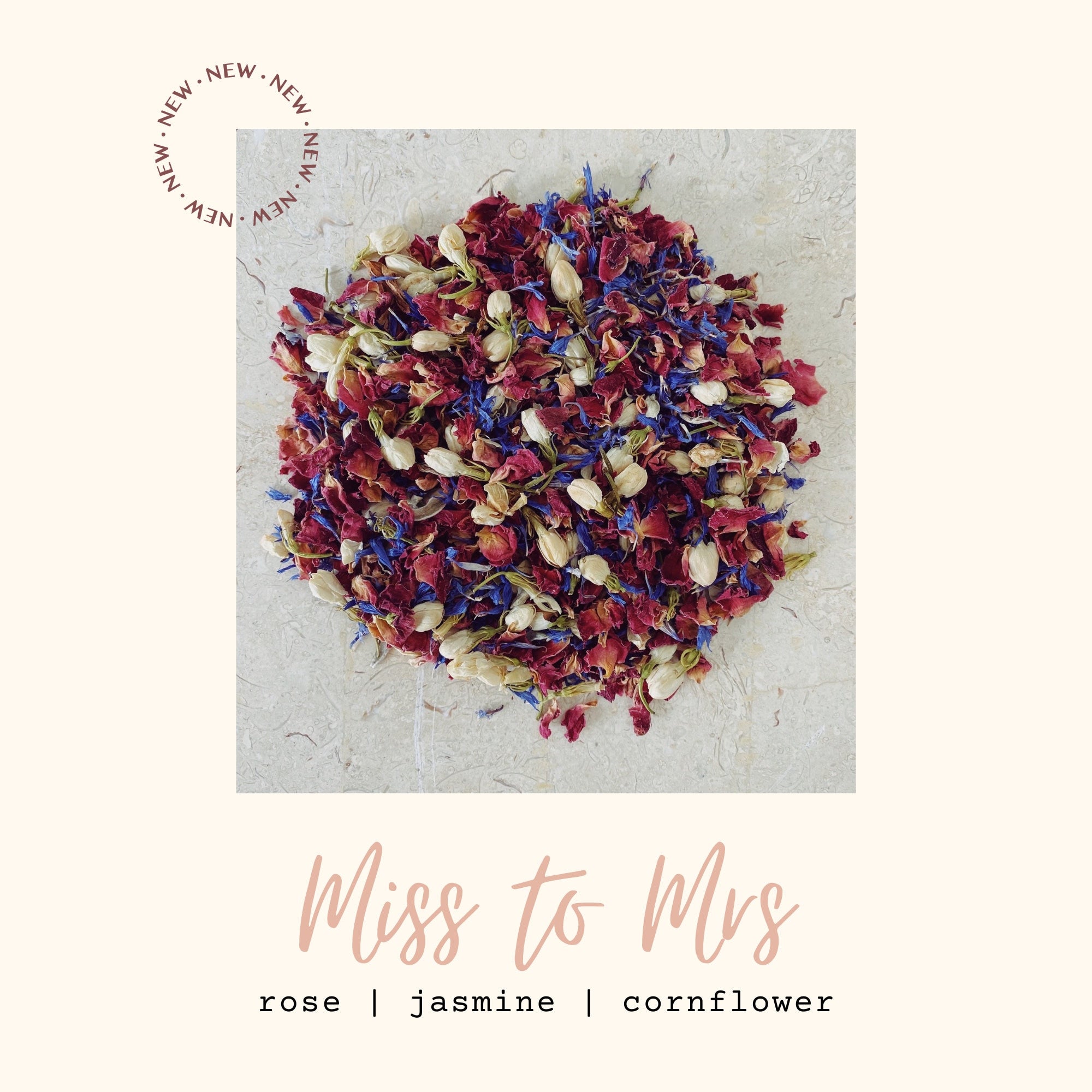 Wedding Flower Confetti Kit DIY | Biodegradable Confetti