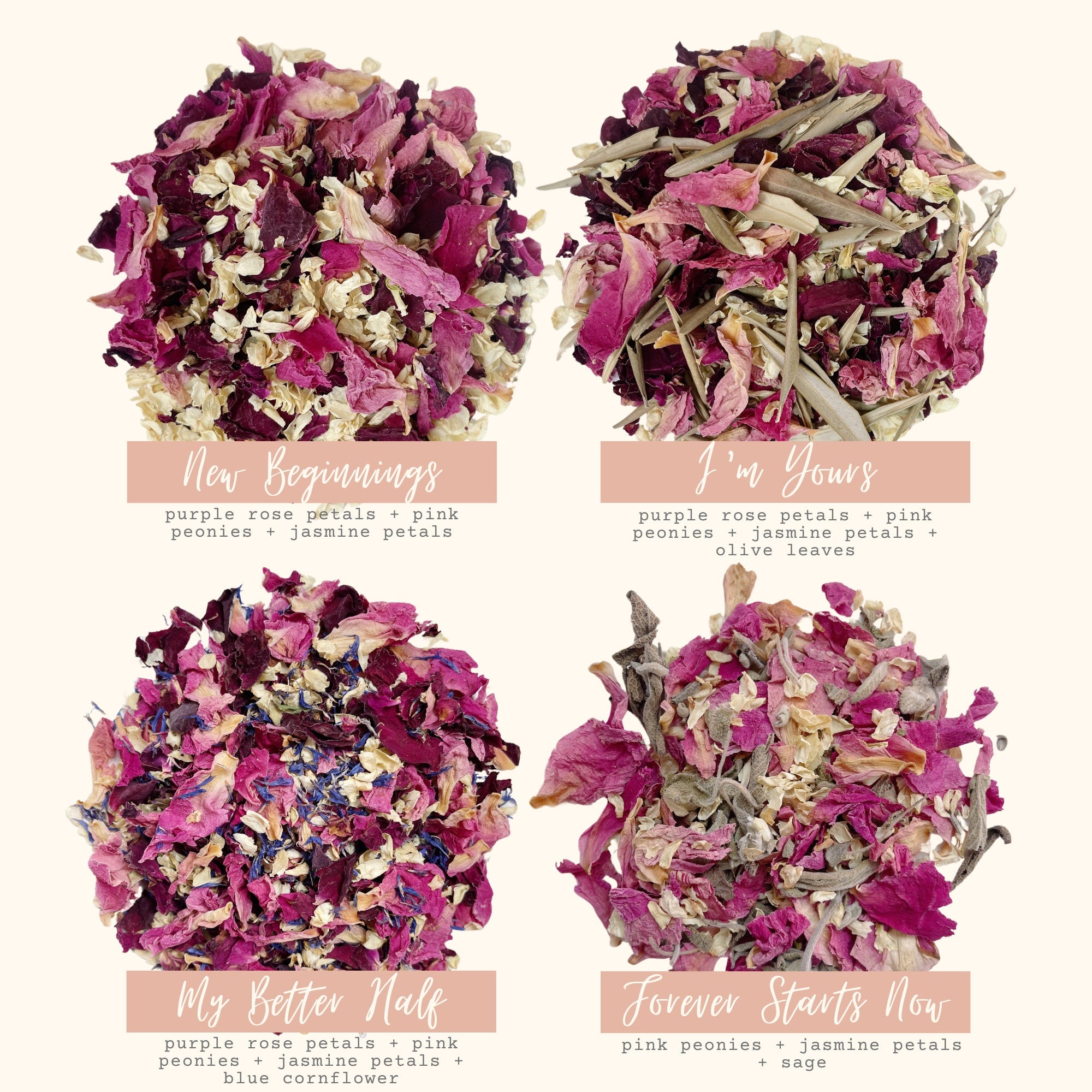 1 Litre Flower Confetti | Biodegradable Confetti