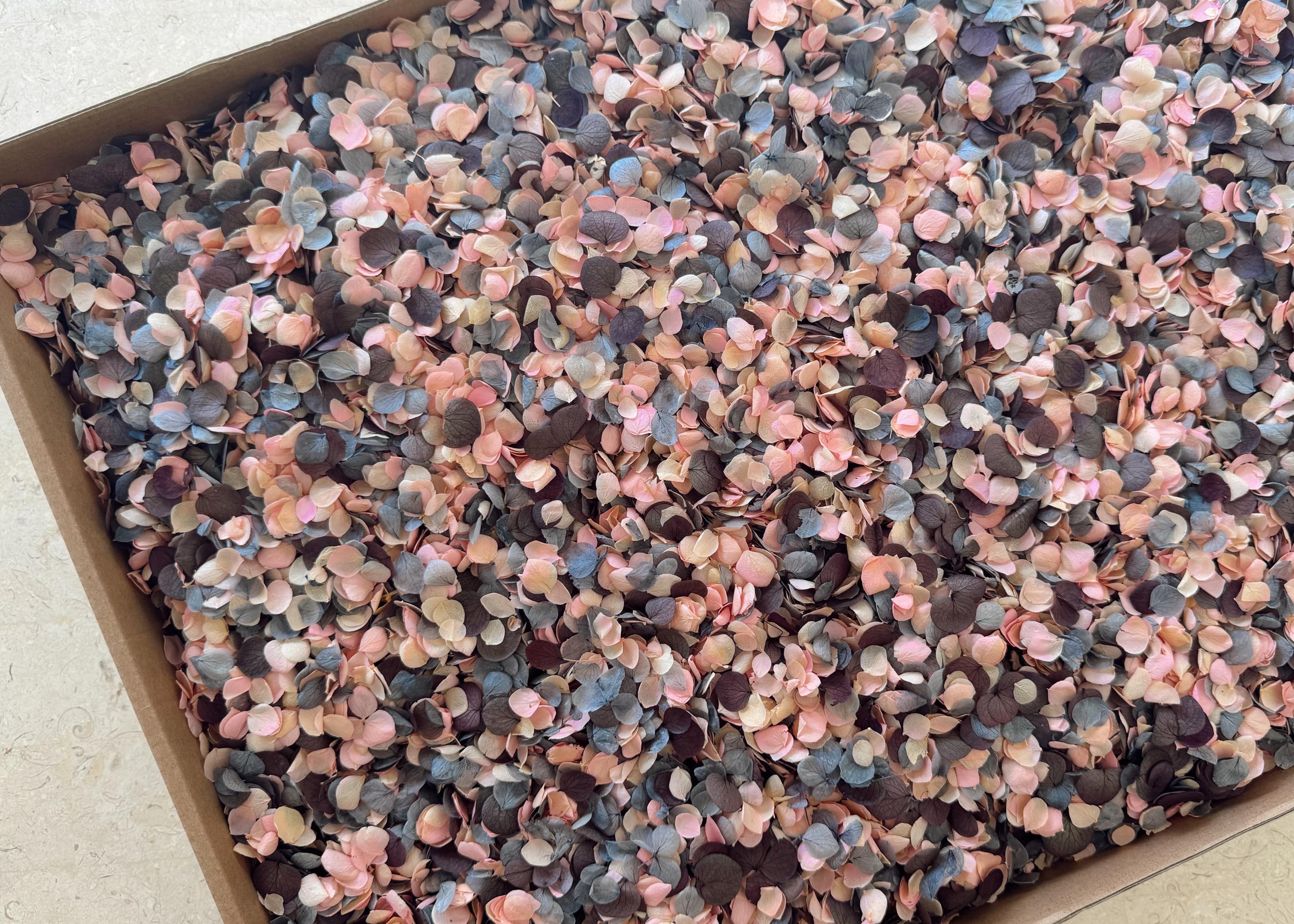 Real Hydrangea Flower Petals | Biodegradable Wedding Confetti