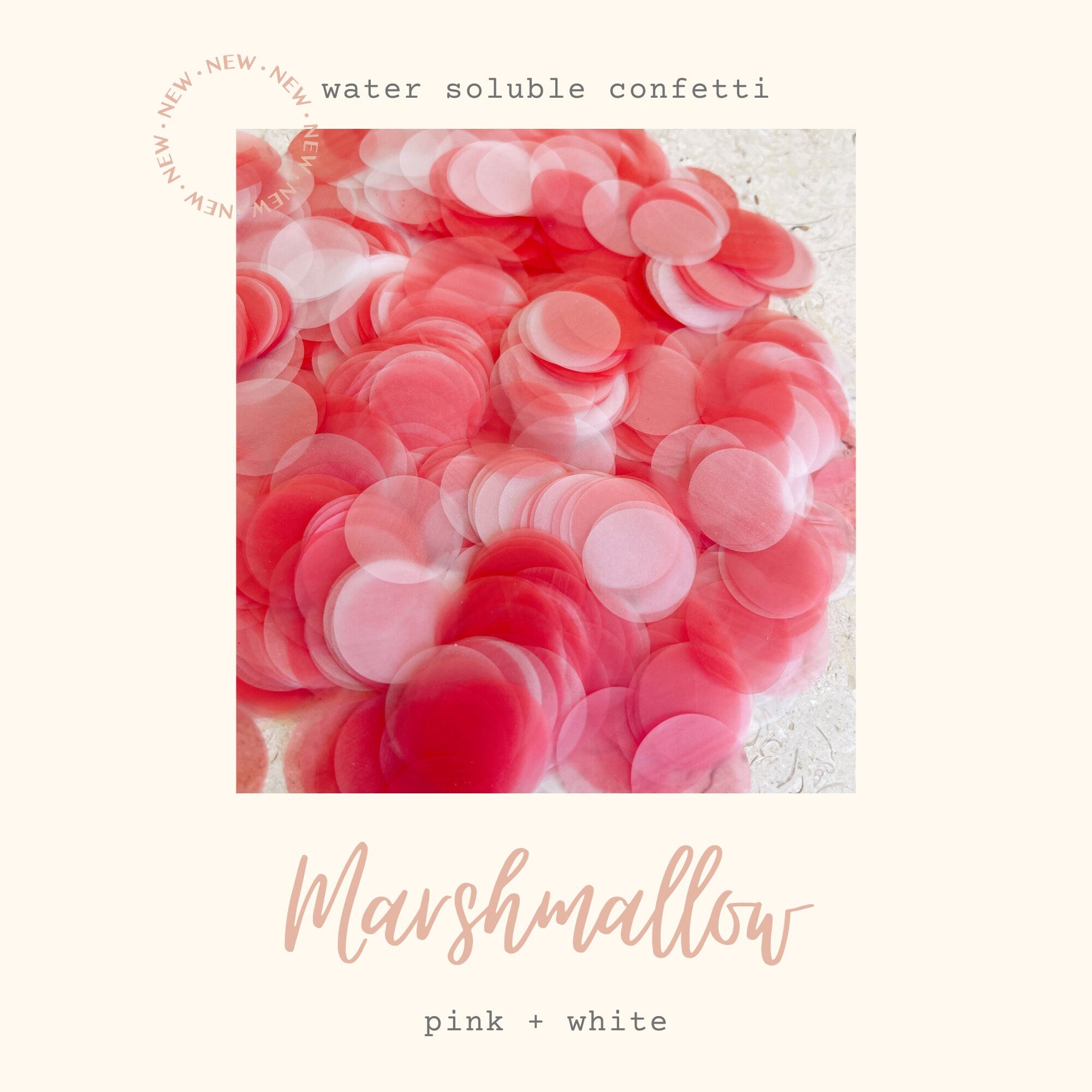 Biodegradable Wedding Confetti | Rice Paper Confetti