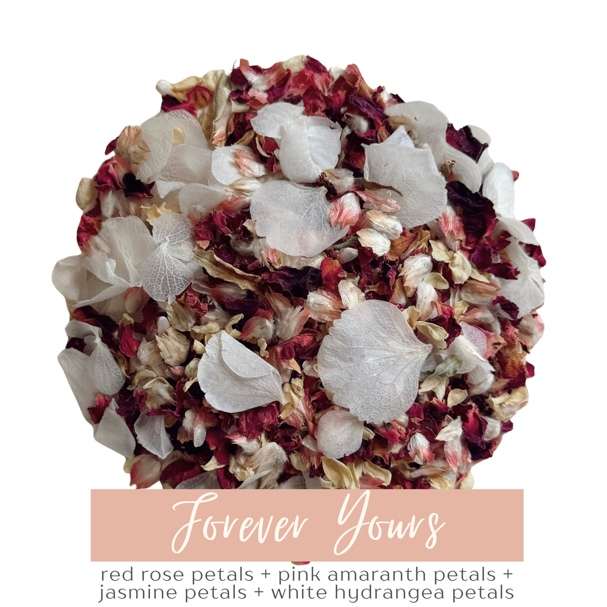 Flower Confetti + Cones | Forever Yours