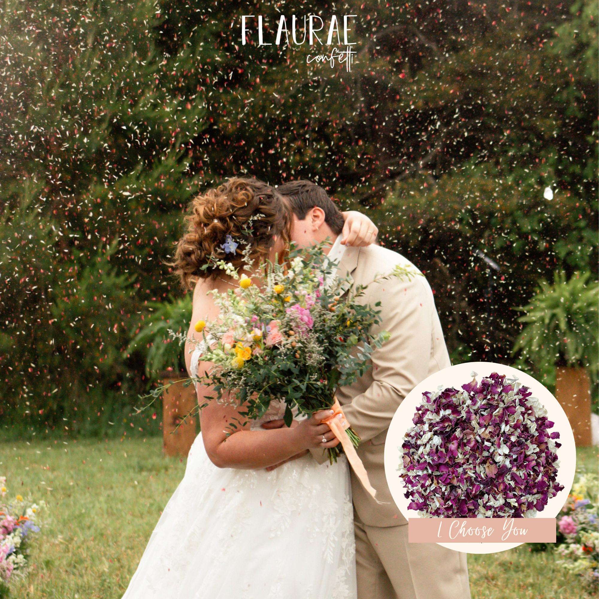 I Choose You | Biodegradable Dried Flower Confetti