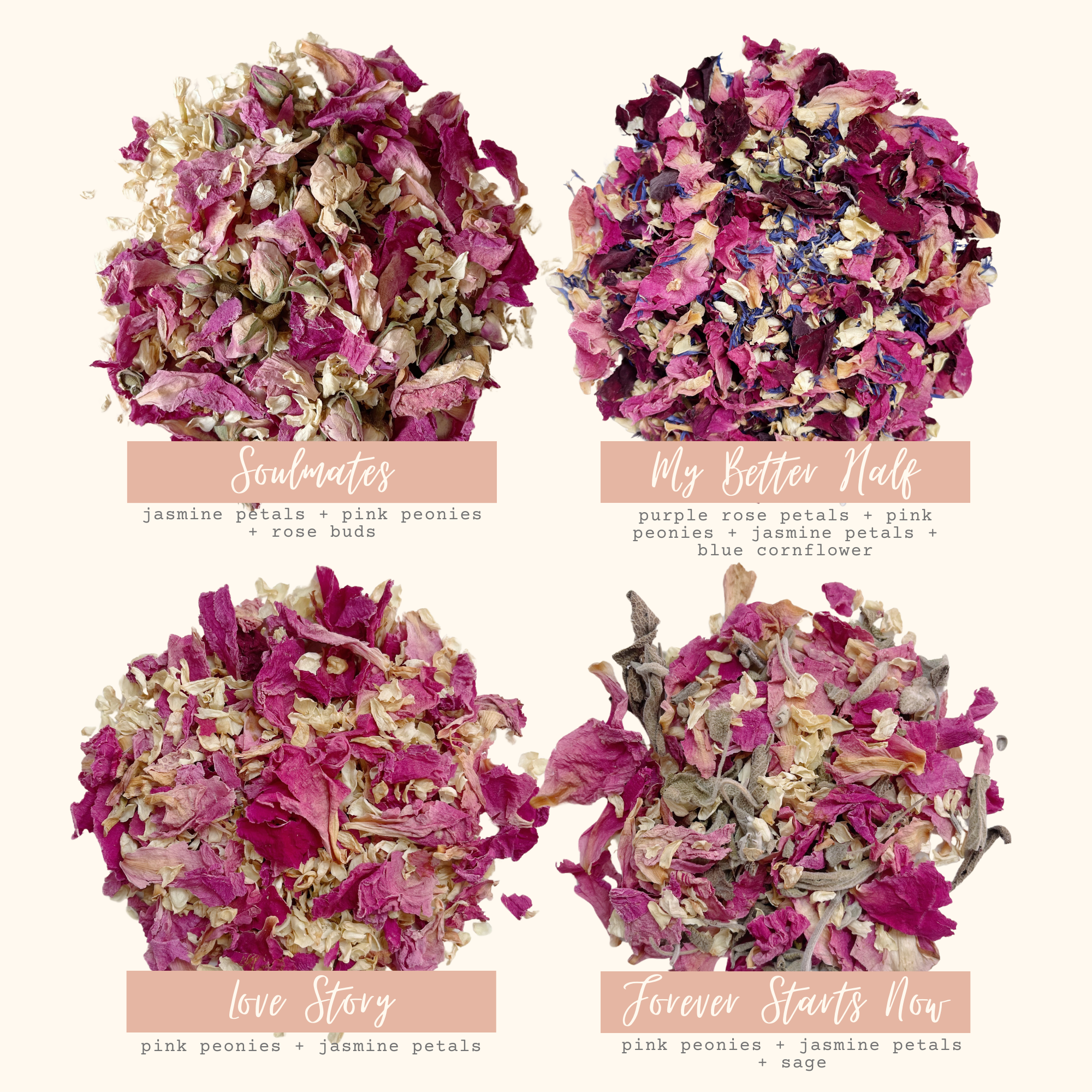 Flower Confetti + Cones | Biodegradable Confetti