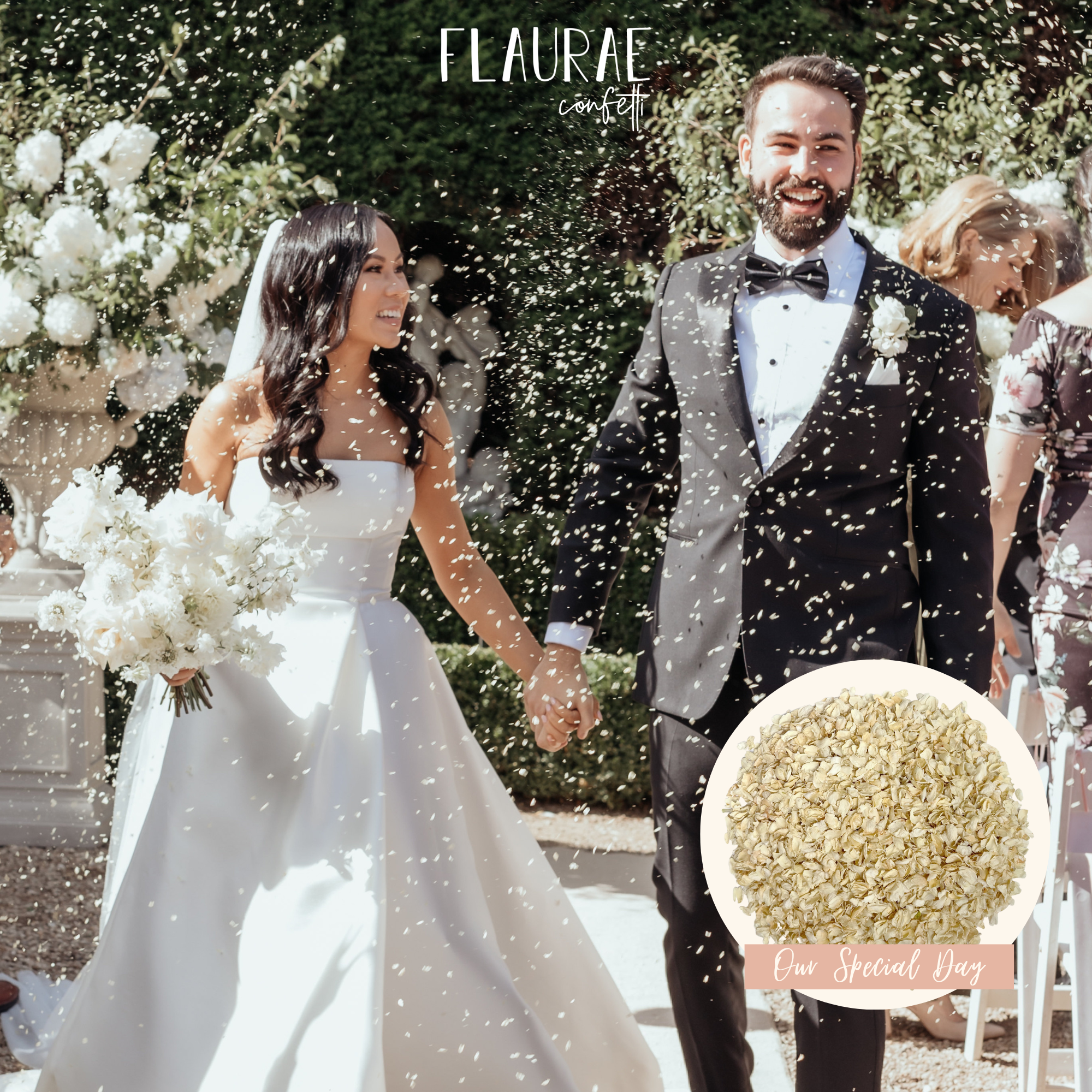 Flower Confetti + Cones Bundle | Our Special Day