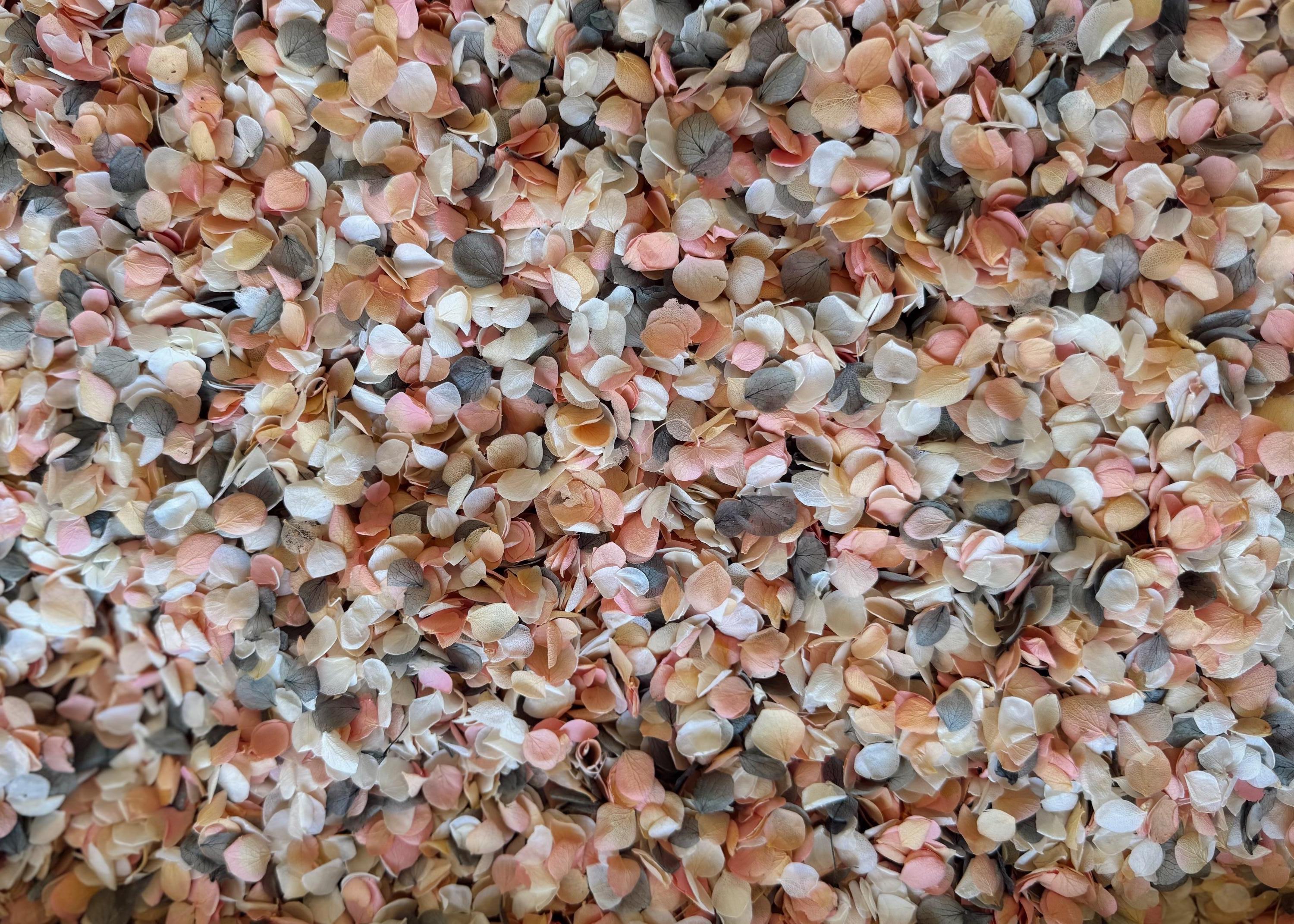 1 Litre Wedding Confetti | Hydrangea Petals Biodegradable Confetti | Flower Girl Basket | Confetti Toss | Flower Confetti | Wedding Decor