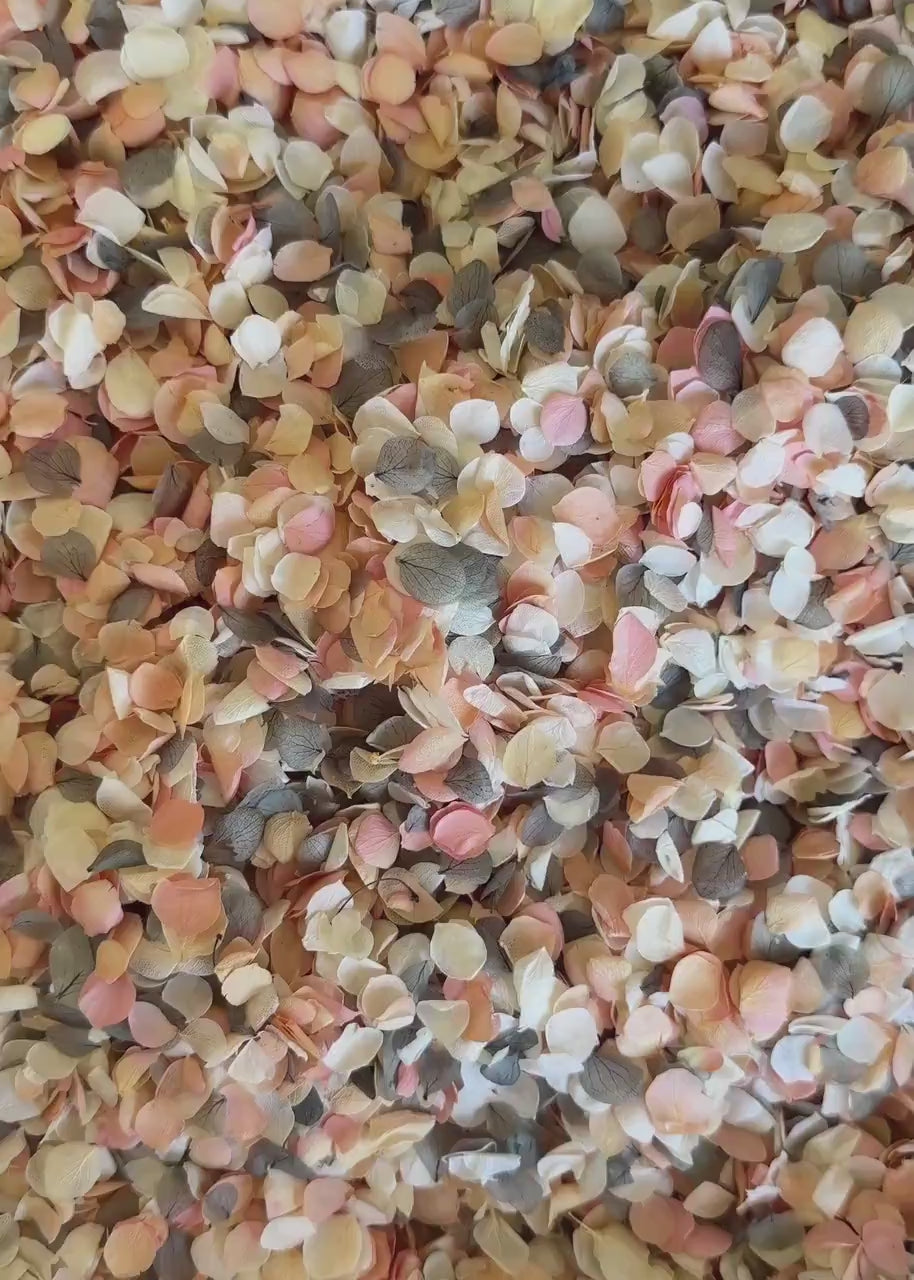 1 Litre Wedding Confetti | Hydrangea Petals Biodegradable Confetti